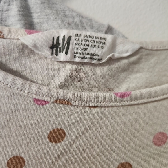 H&M kids long sleeve 9-10 - Picture 2 of 2